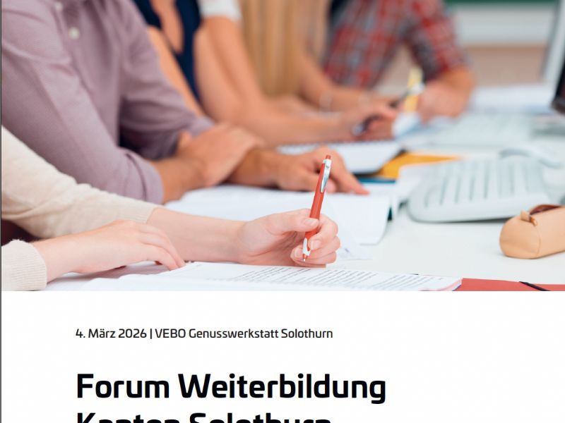 Forum Weiterbildung Kanton Solothurn